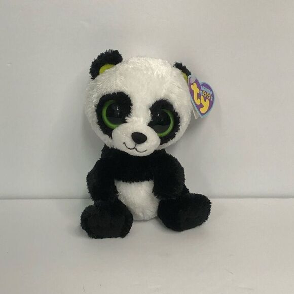 ty beanie boos bamboo the panda 6 inch 2011 generation tags - Picture 1 of 10